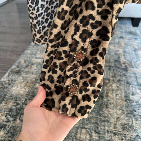 Vintage Cheetah Print Jacket - Large - Picture 8 of 9